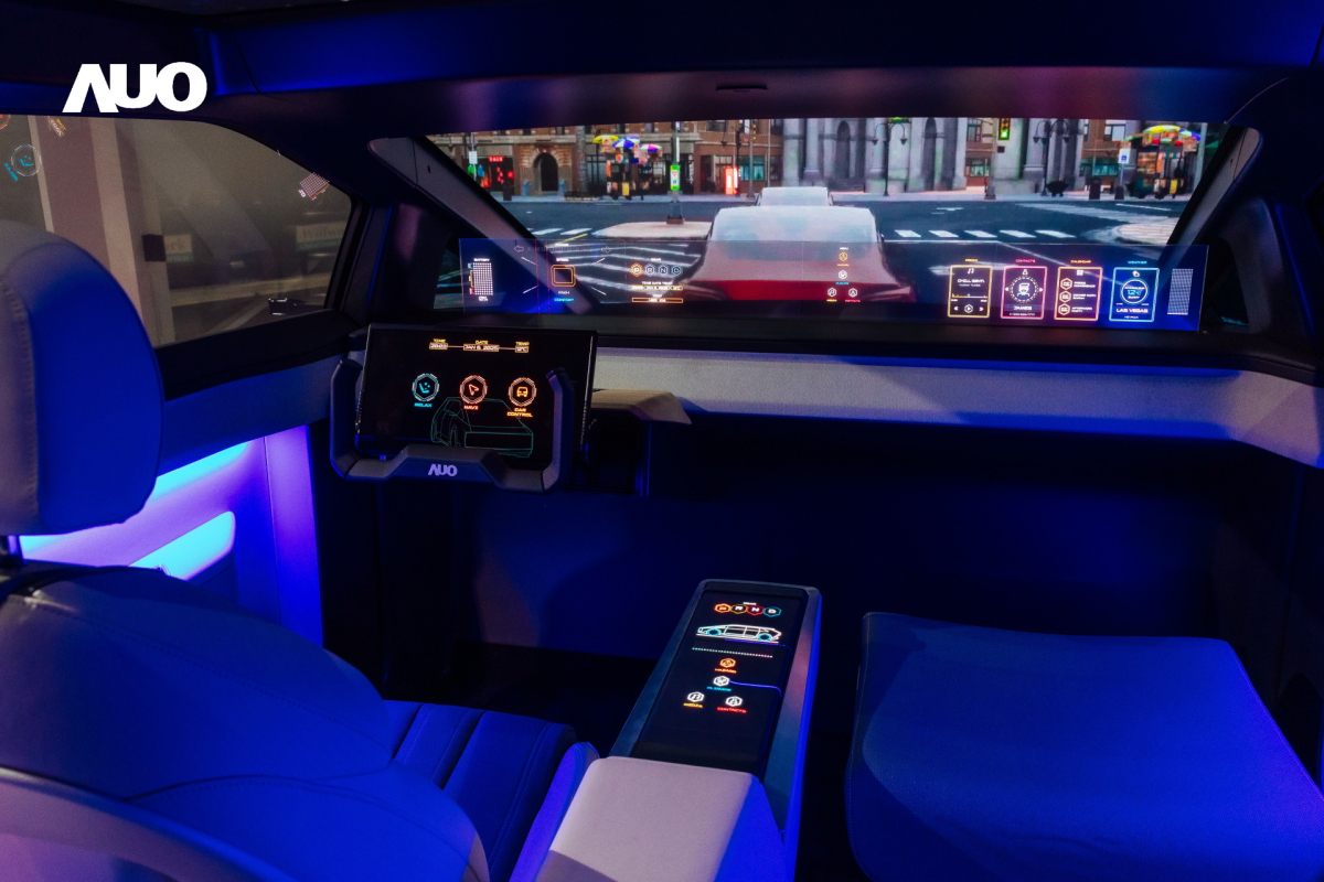 「友達智慧座艙2025」以使用者體驗為核心，運用Micro LED顯示科技為基礎搭配AI創新應用，打造沉浸、互動的座艙體驗，獲得台灣精品銀質獎