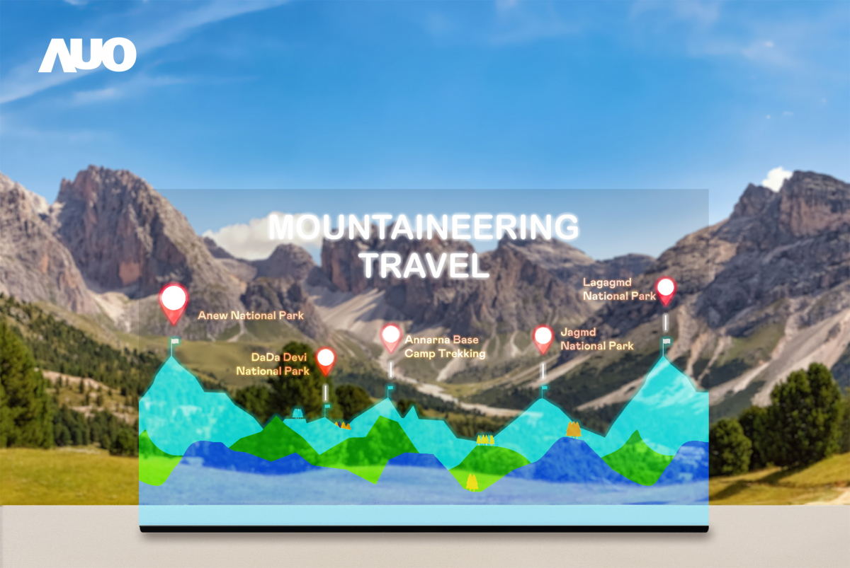 友達「177吋高透明度Micro LED顯示器」獲得台灣精品銀質獎，打破視野與空間的限制，適合應用於智慧零售、文物展示、創新廣告與智慧移動等場域