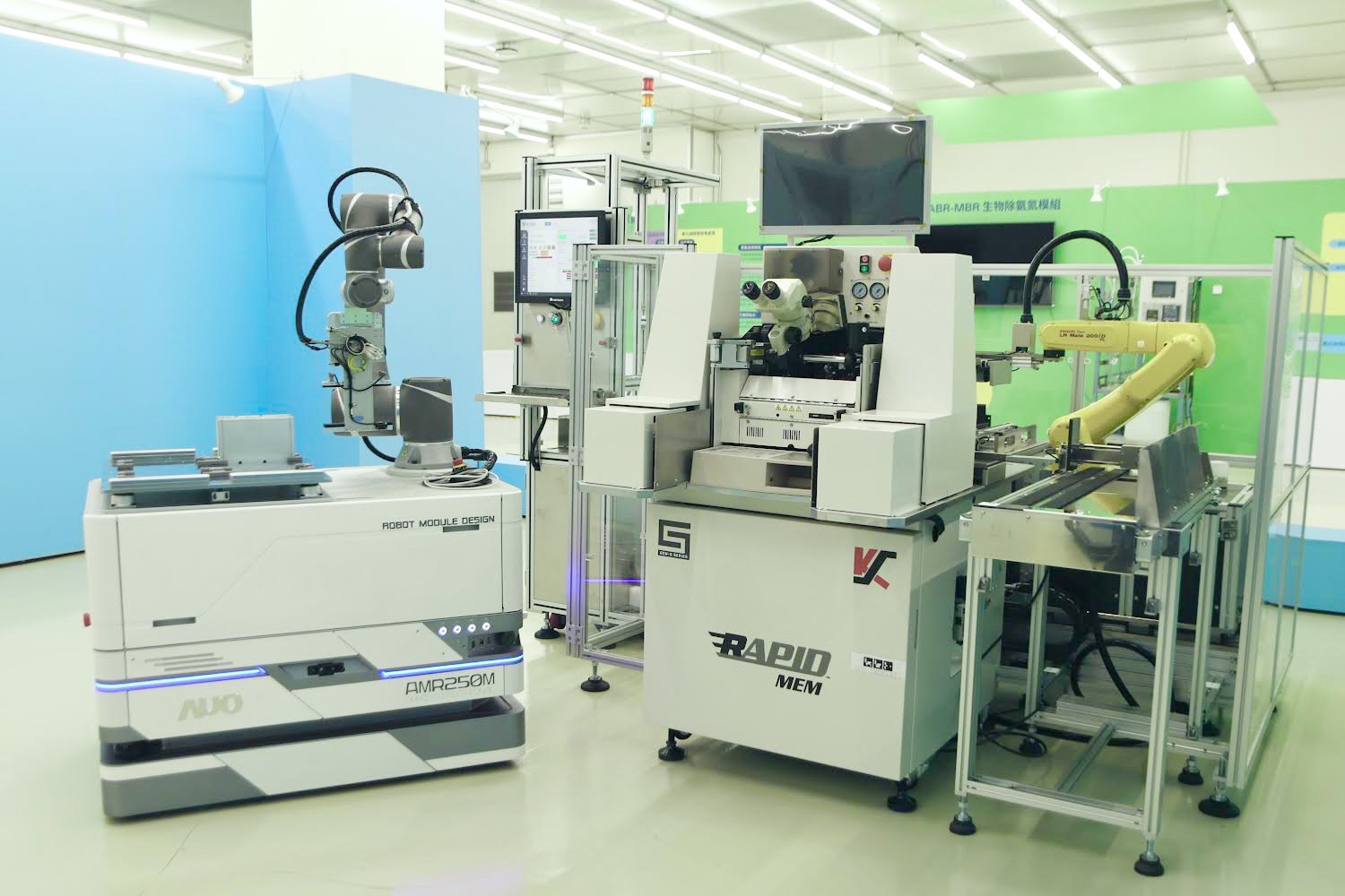 友達數位攜手半導體設備大廠K&S及夥伴樂宇精密，針對半導體封裝場域痛點，提供iAMHS一站式解決方案，創造產能提升至少10%的效益