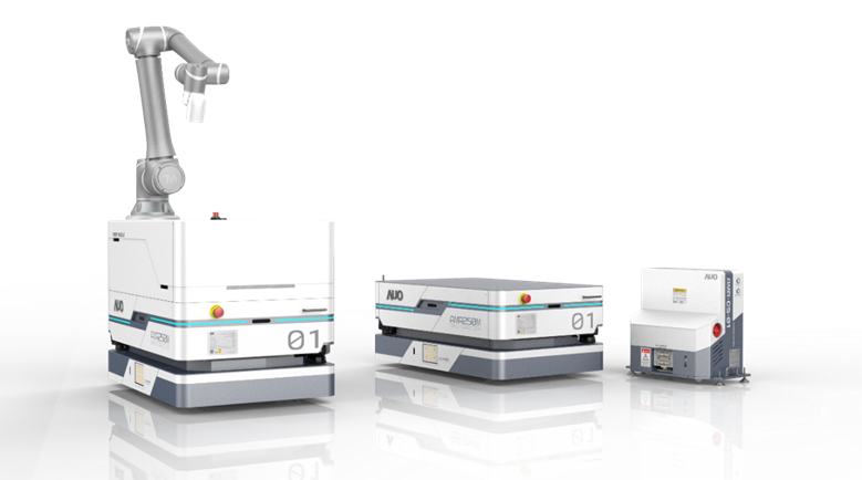 友達數位開發的自主式移動機器人（AMR250M），搭配全向輪並結合AI演算法、2D LiDAR、3D攝影機等技術，協助客戶實現產線全自動化